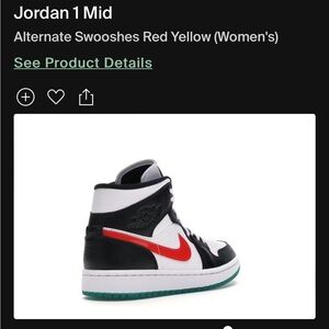 Alternate swoosh- black, white and Nike checks in different colours (size 8)